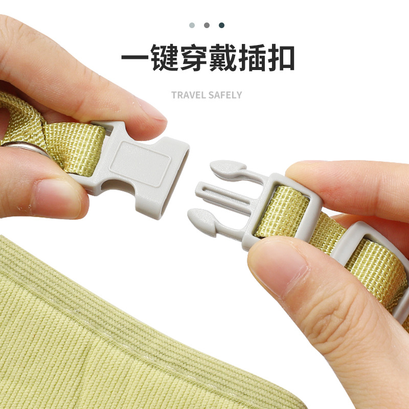 Chaleco para mascotas, cuerda de tracción, accesorios tridimensionales de dibujos animados para perros, teddy paseando a los perros, cuerda, gato, salir, evitar que el pecho y la espalda se liberen