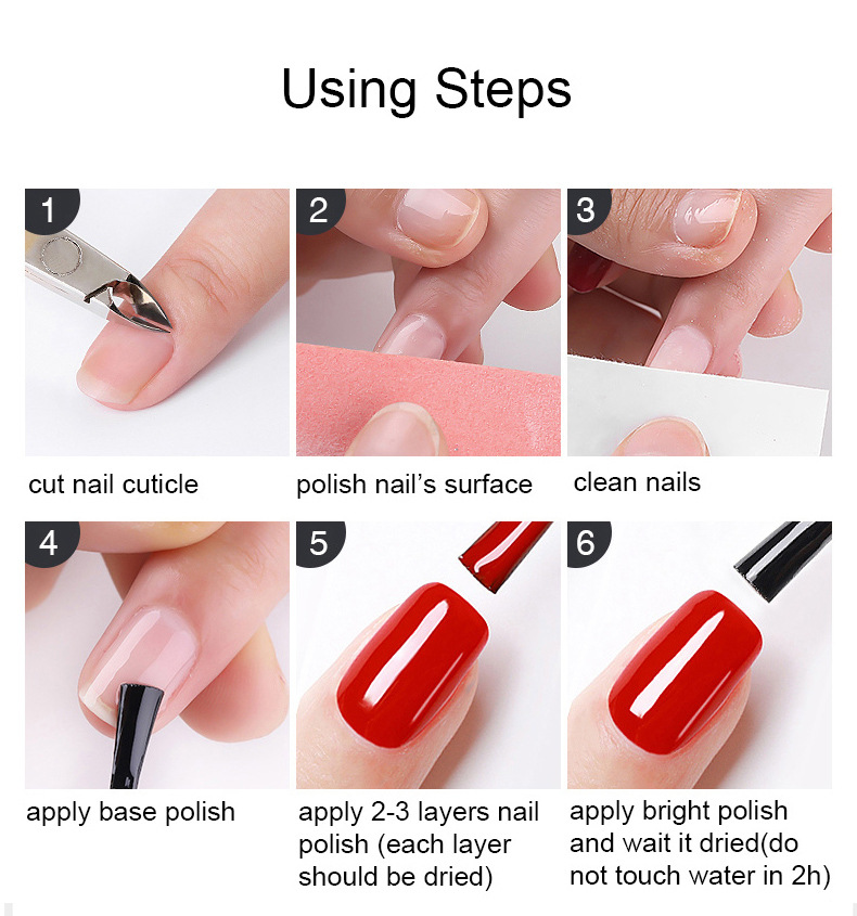 Simple Style Gradient Color Plastic Nail Polish 1 Piece display picture 13
