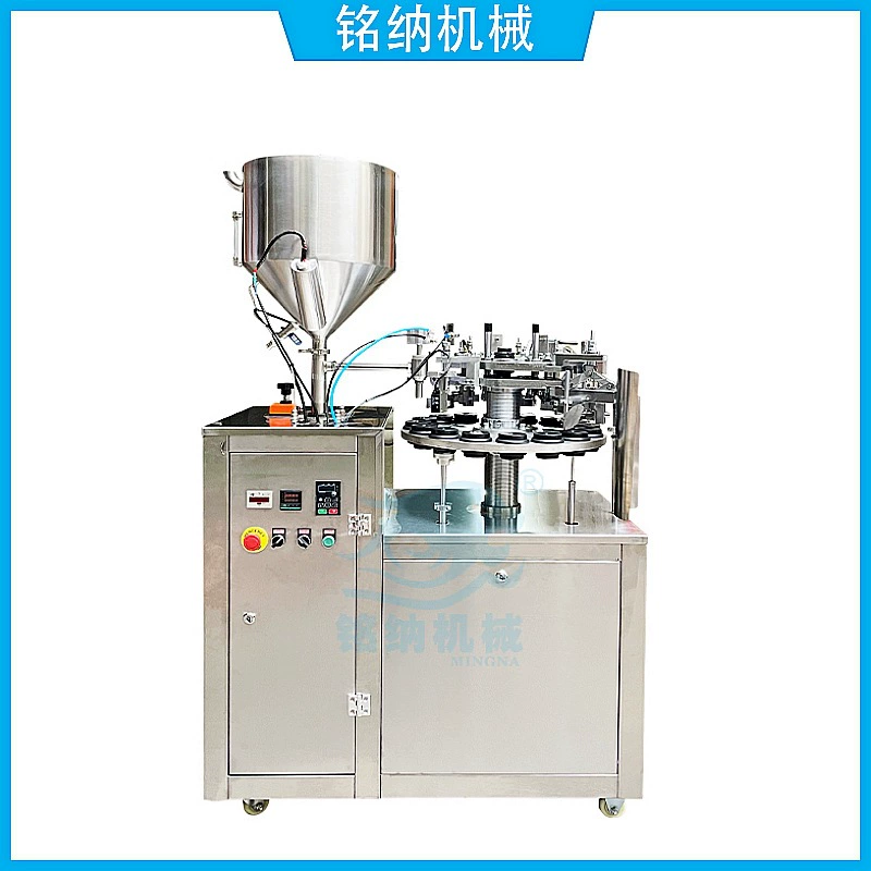 Гуанчжоу Минна Завод прямых продаж автоматическая машина для наполнения и запайки Косметическая зубная паста стеклянный клей автоматическая машина для наполнения и запайки