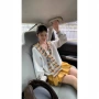 条纹长袖春秋季显瘦卫衣