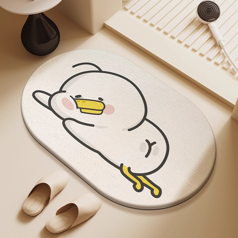 【누워있는 오리】오리를 누워