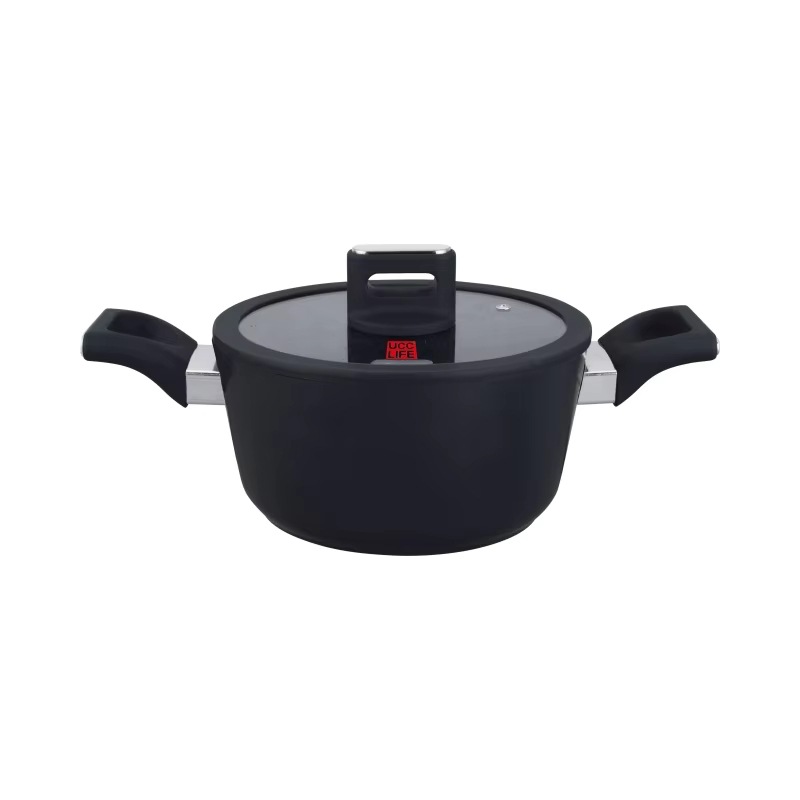 Ucc-Life 8 piezas estirado cocina antiadherente Kit de cocina de granito clásico