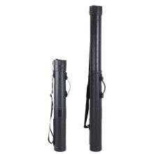 9011塑料高级伸缩手提式皮纹画筒 图纸 海报画筒 箭筒 运输筒