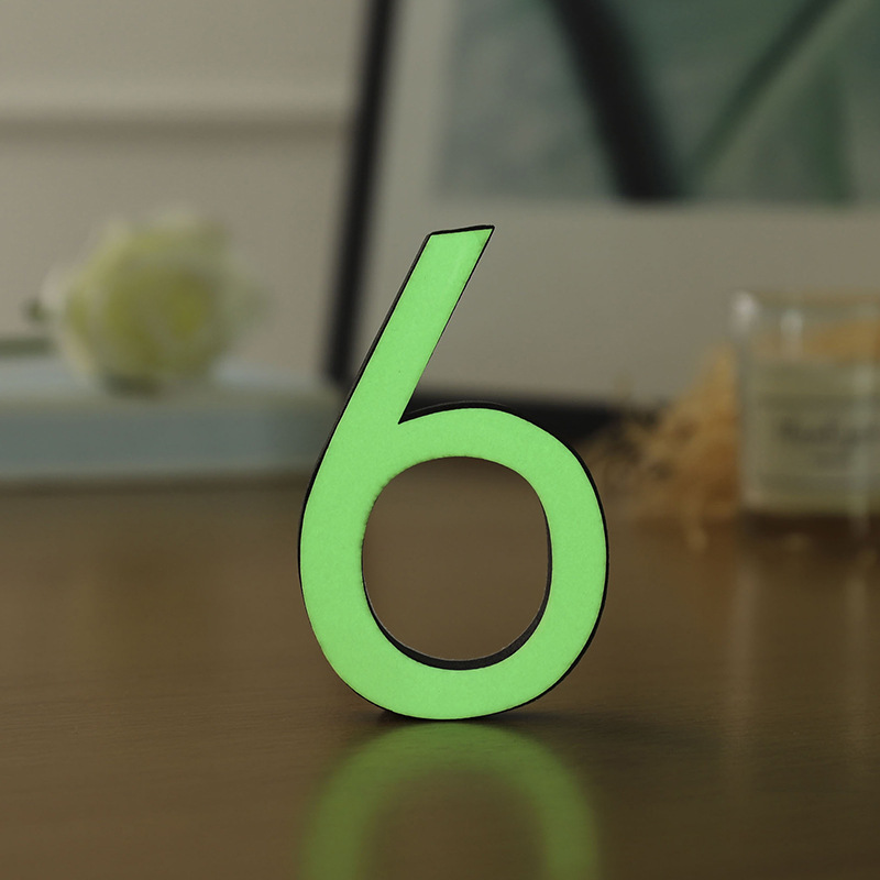 3D Luminou EVA Arabic Numeral Decorative Creative Wall Cro-Border Hot Selling Home Decoration Acrylic Mirror_voghion.com
