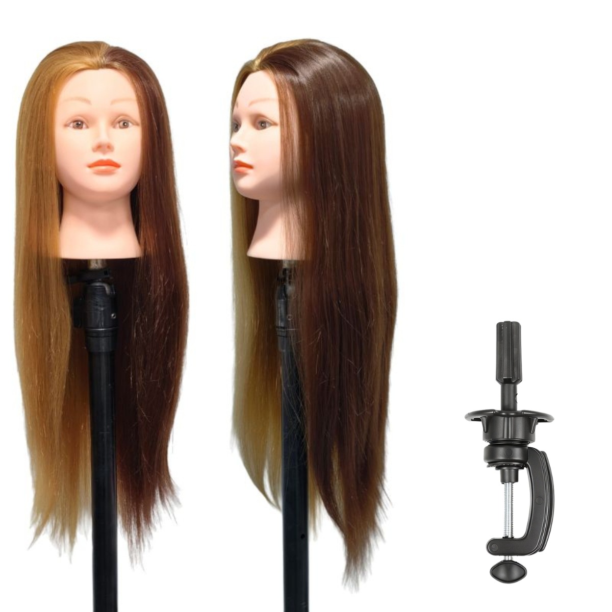 Maniquí de Cabeza para Peluquería de Fibra de Alta Temperatura image 20