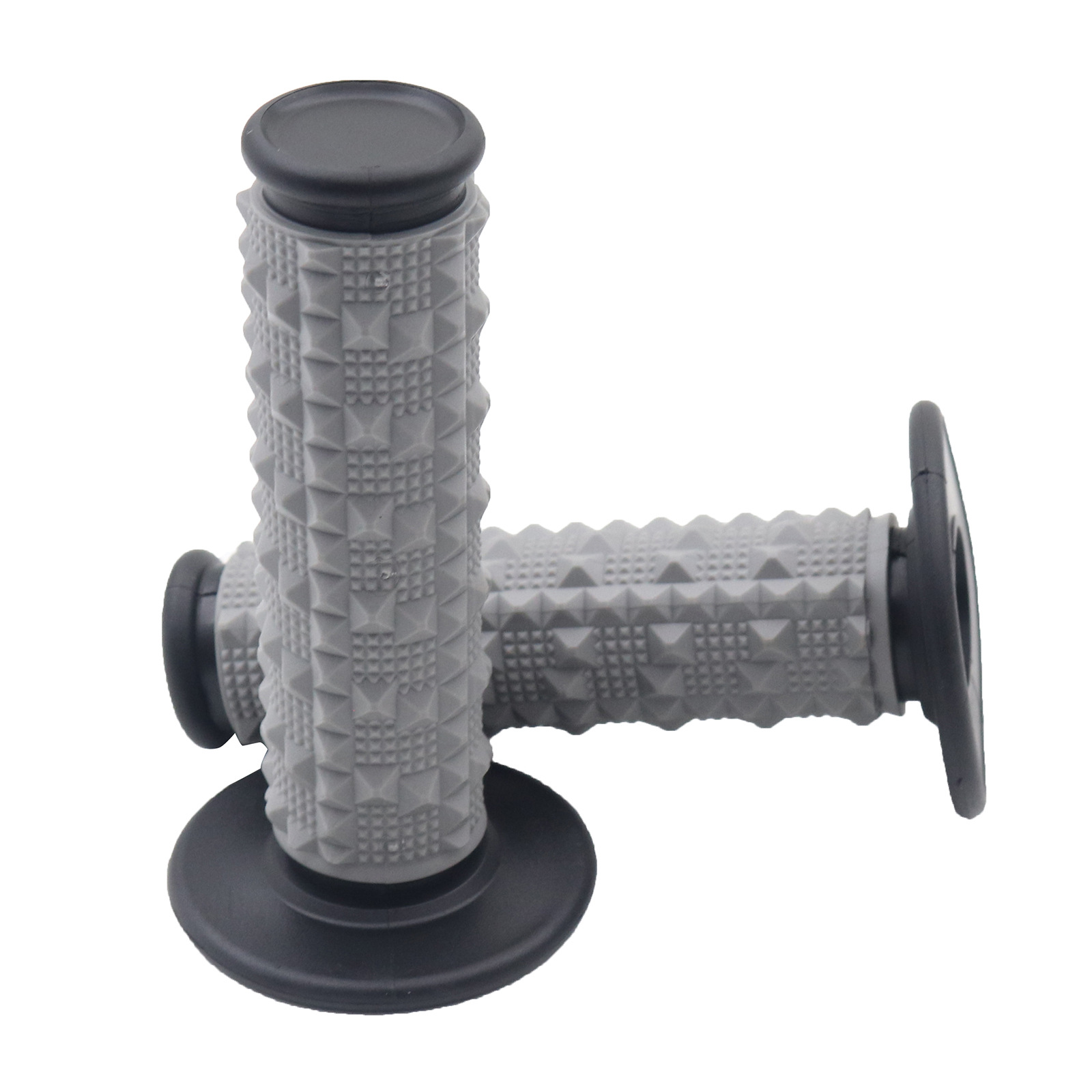 Off-Road Motorcycle Atv Racing Modification Silicone Large Particle Anti-Slip Handlebar Grips Left and Right Throttle Grips