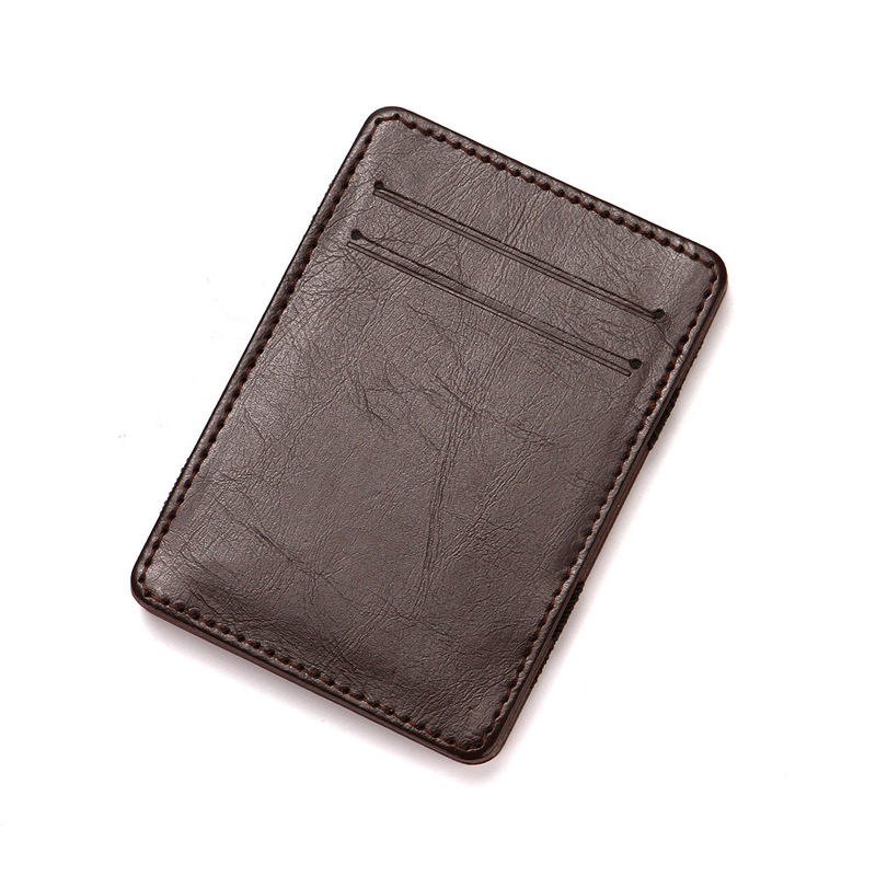 2022 Cross-Border Fashion Creative Magic Pu Wallet Short Men's Wallet Flip Card Holder Wallet Wholesale