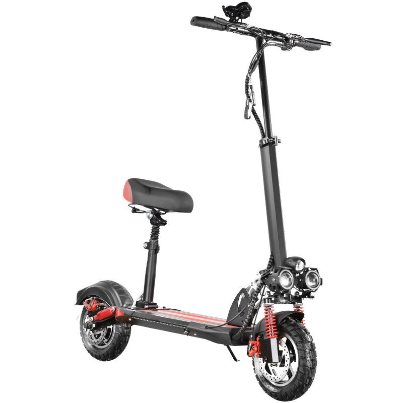Factory direct 10 inch electric scooter 800W high power adult folding scooter small electric car export