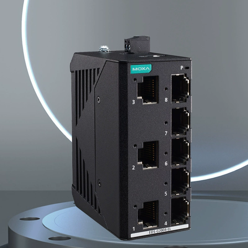 Специальное предложение: новый 8-портовый гигабитный коммутатор EDS-G2008-EL MOXA с большим запасом.