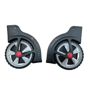 Schoolbag tie rod wheel large luggage accessories mute wear-resistant wheel directional tank wheel wrapping caster manufacturers direct supply
