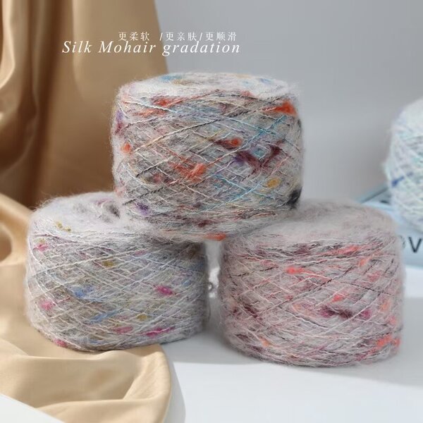 Colorful Malaysia Maozhong thick wool 100 grams of knot tunnel Malai…