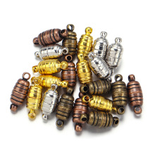 纯铜对吸磁铁扣 复古花纹磁扣手链连接扣diy手工饰品配件