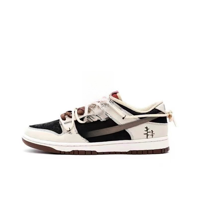 Putian Shoes High-End Version Pure Original Dunk Deconstructed Shoelaces Tower Rabbit Parallel Lines Space Exploration Campus Low-Top Sneakers