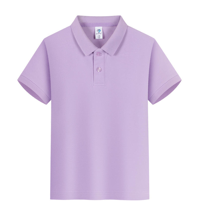 Trajes de trabajo de maestros de estudiantes personalizados con solapa para niños polo camiseta teñida cuello de manga corta ropa de clase impresa personalizada