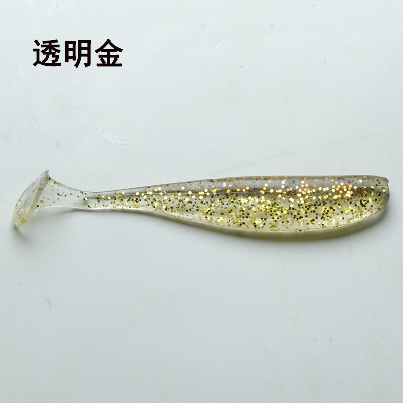 Soft Paddle Tail Fishing Lures Soft Plastic Baits Fresh Water Bass Swimbait Tackle Gear