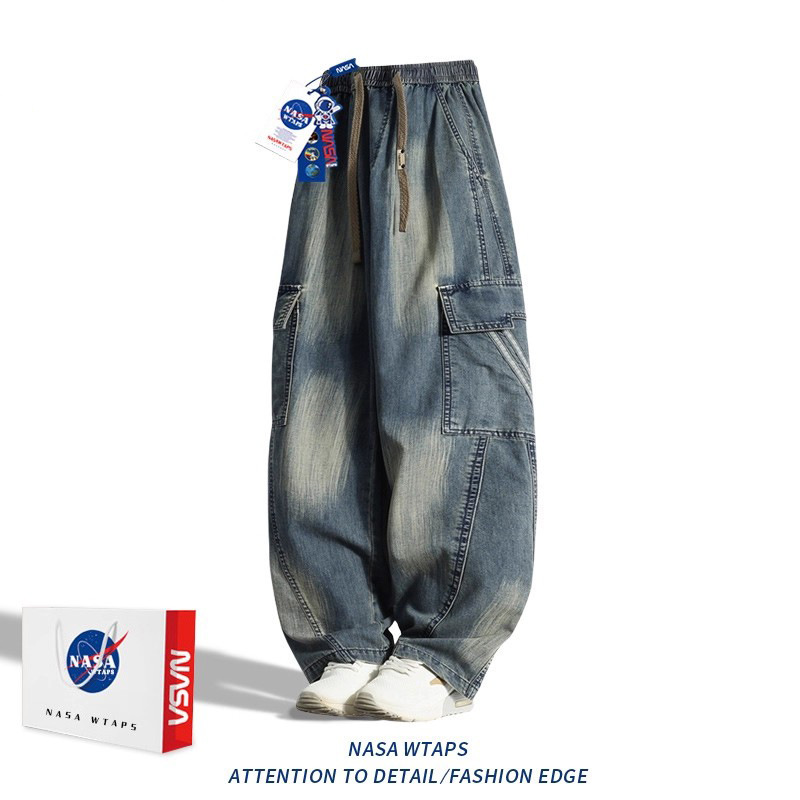 NASA ABOUT镂空针织长袖衬衫套装男款秋季高级感衬衣休闲运动套装|undefined