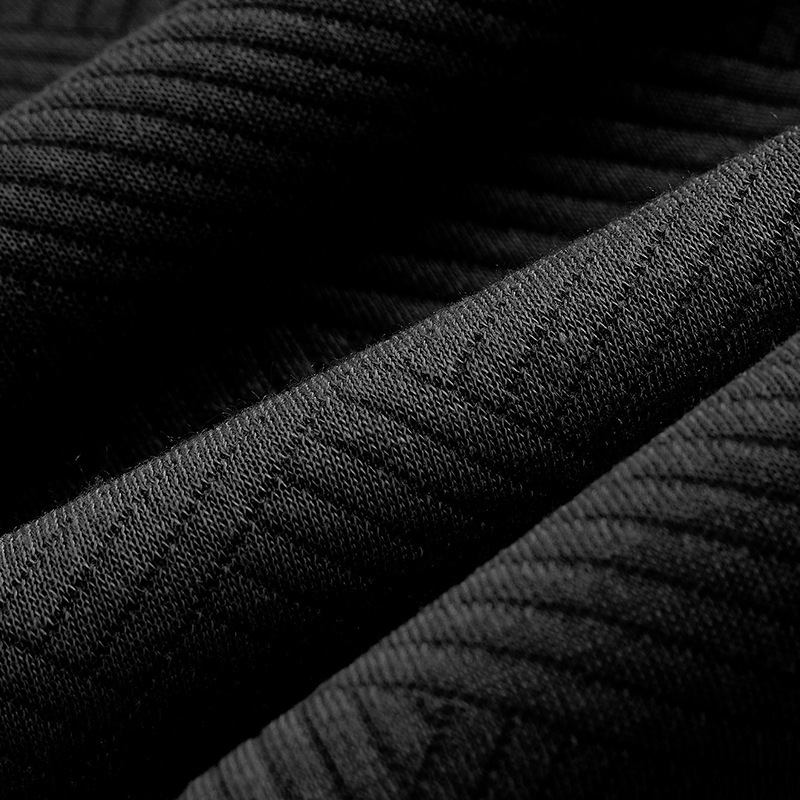Men's Half-zip Jacquard Polo Sweatshirt With Turn-down Collar_voghion.com