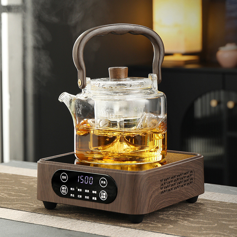 Tango Manufacturer Electric Ceramic Stove Tea Stove 1500W Mini Small Household Glass Pot Tea Maker Gift Tea Making Tea