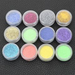 Delightful DIY AB Glitter Flash Glue Droplet Gel Material Kit, Raw Materials Ashtray Mold