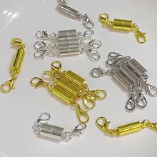 DIY饰品配件 合金磁铁扣套装手链口罩链连接扣手工材料接头扣配饰
