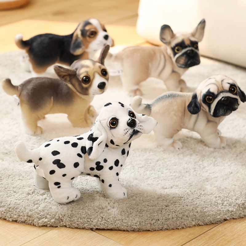 realistic plush doll