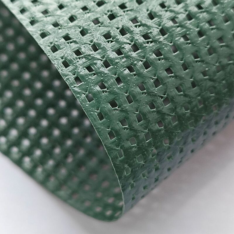 Mesh fabric manufacturer UV-resistant aging-resistant tennis fence dark green mesh privacy mesh for tennis court fence