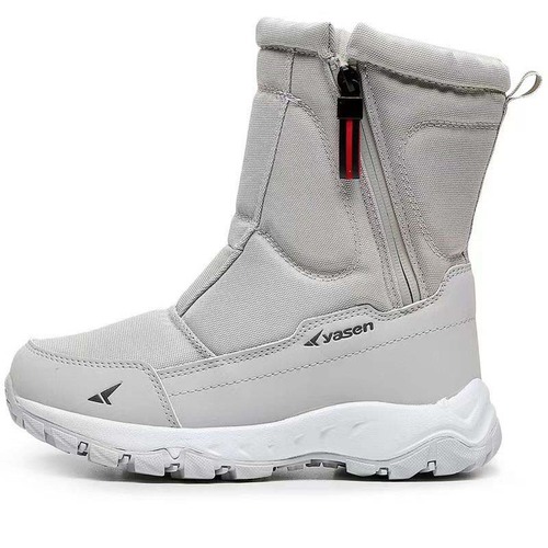 2025 Winter Boots, Thick Couple Snow Boots with Fleece Warmth, Outdoor Snow Shoes for Men and Women, Cotton Shoes