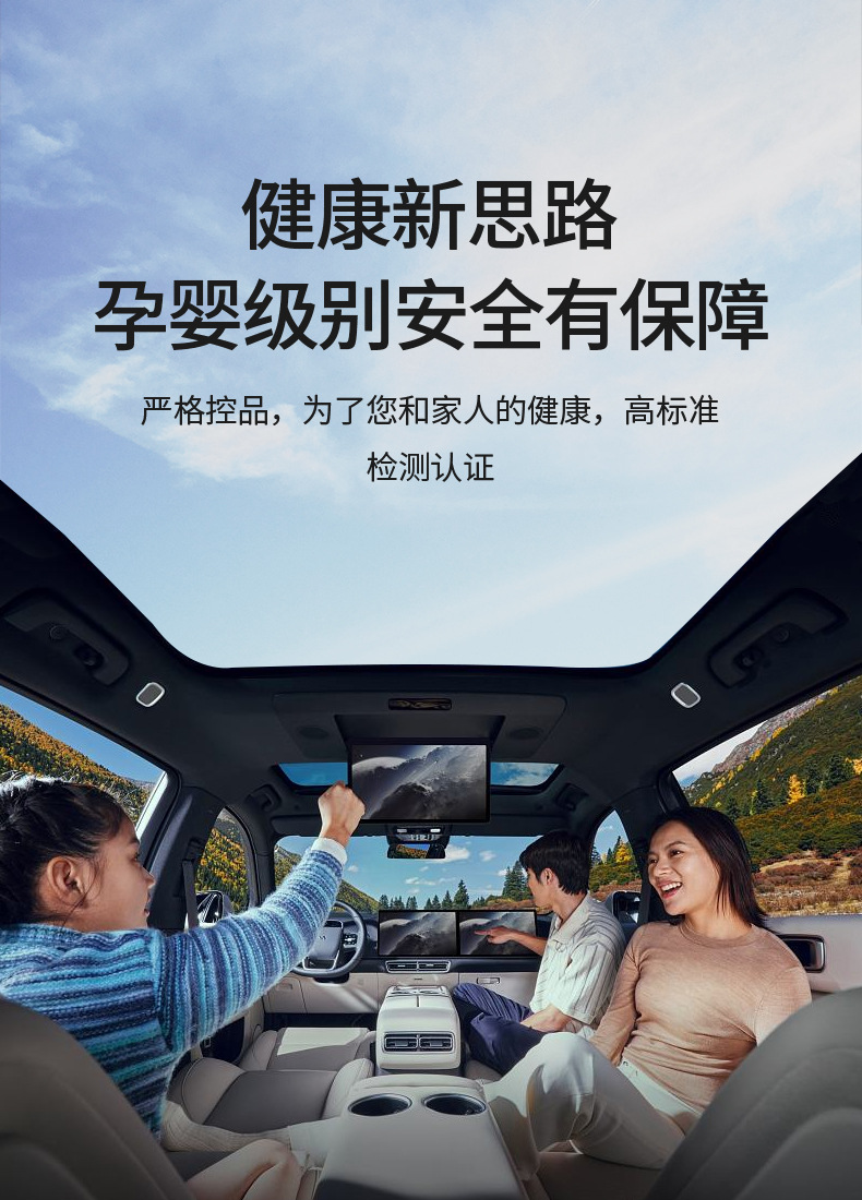 TPE door sill covers for China Heavy Duty Truck Weichai U7 floor mats, U70plus 5-seater and 7-seater special full-cover car floor mats
