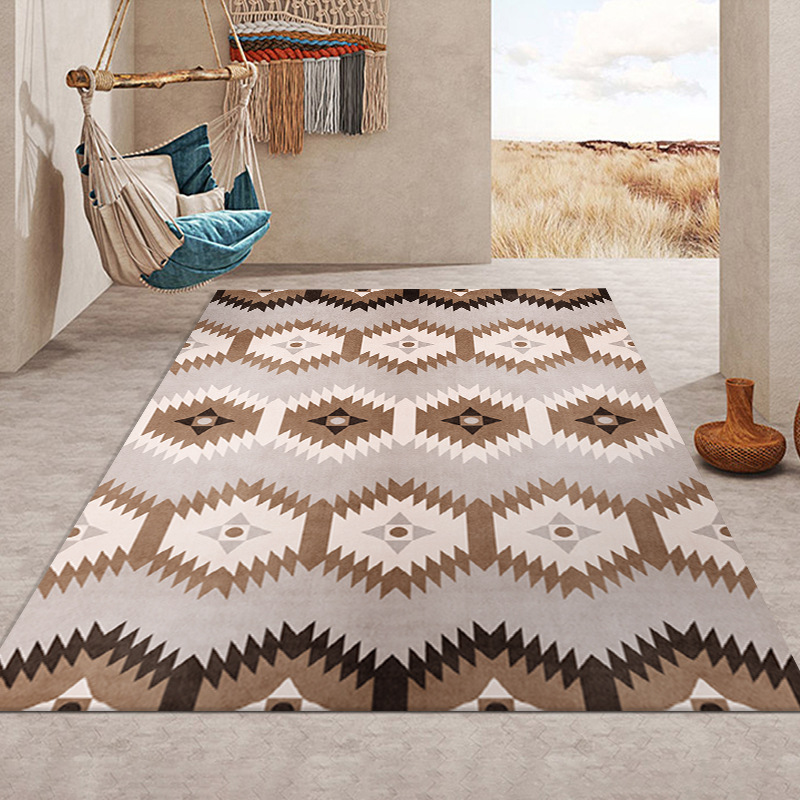 Transfronterizo europeo y americano alfombra marroquí sala de estar mesa de café sofá manta Hotel B & B dormitorio exótico alfombra completa