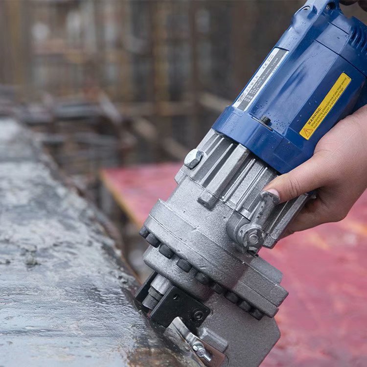 便携式电动角钢冲孔打眼机 铜排铝排电动打孔机 便携式槽钢钻孔机