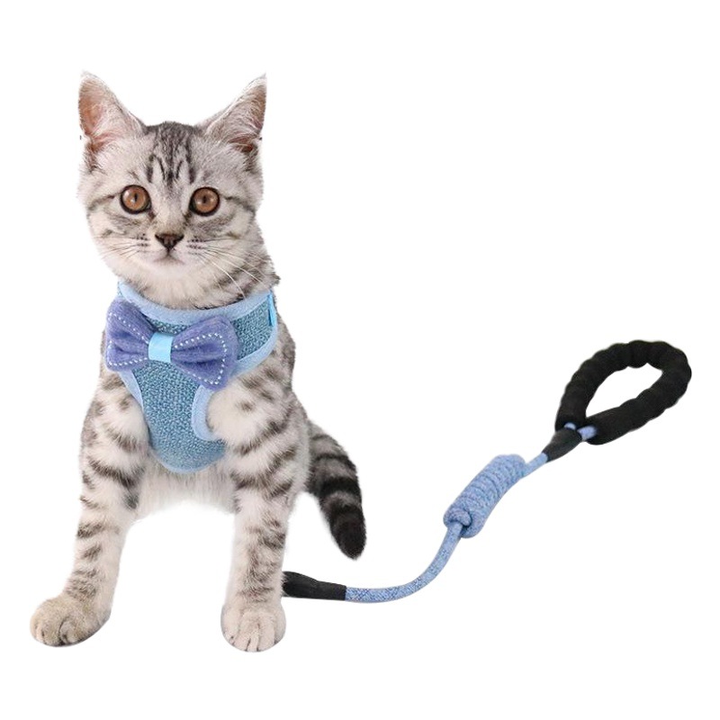 Suministro directo de fábrica nuevo arco chaleco gato cuerda anti-rotura ajustable gato tracción cuerda pecho espalda slip gato cuerda