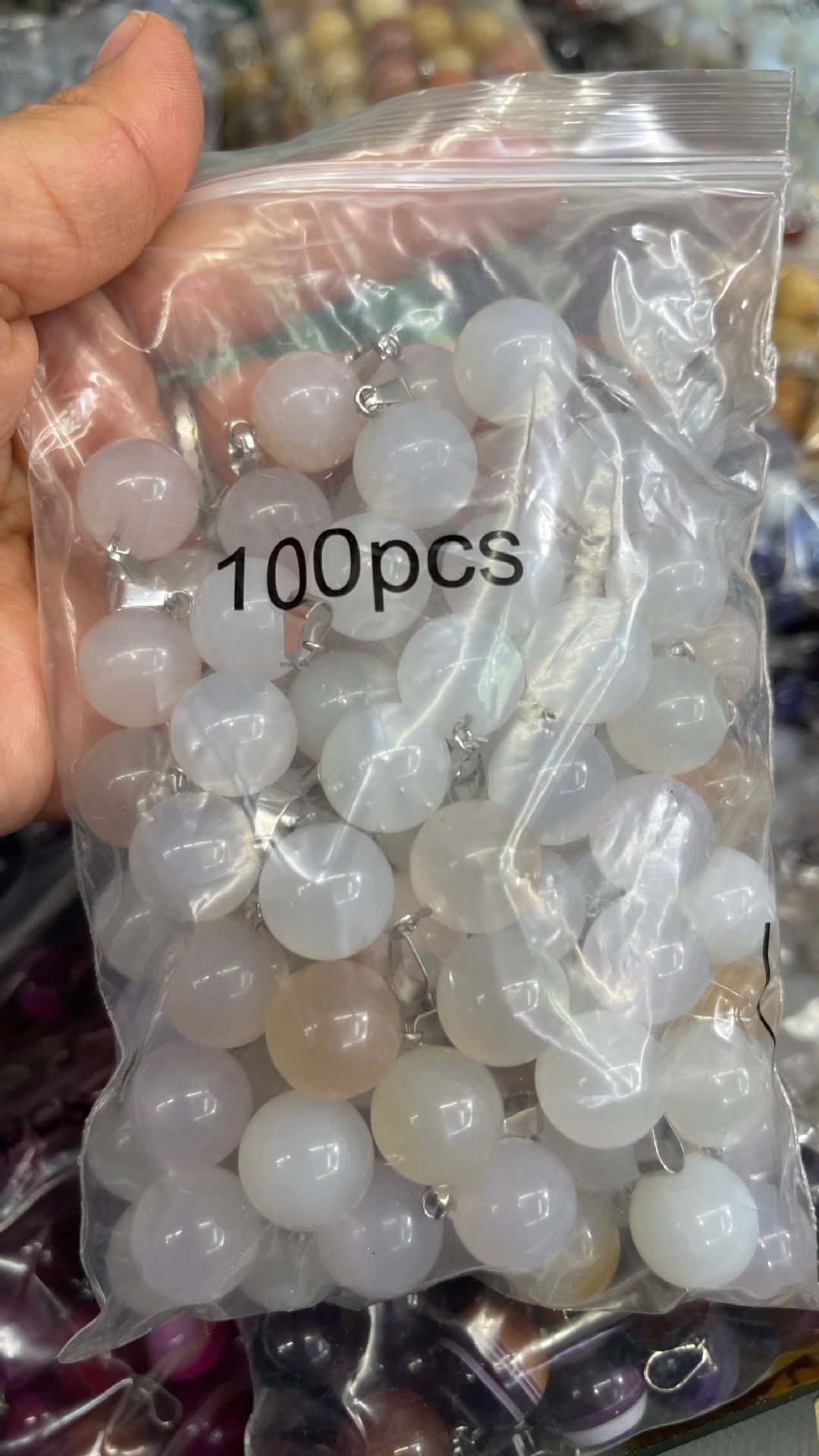 Fashion Ball Crystal Polishing Womenu0027S Pendant Necklace 1 Piece