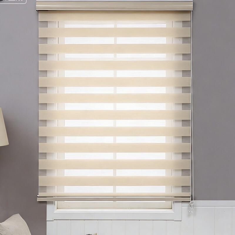 Cross-Border Roller Blinds, Soft Sheer Curtains, Roller Blinds, Zebra Blinds, Perforated Blinds for Office, Bathroom, Kitchen, Blackout
