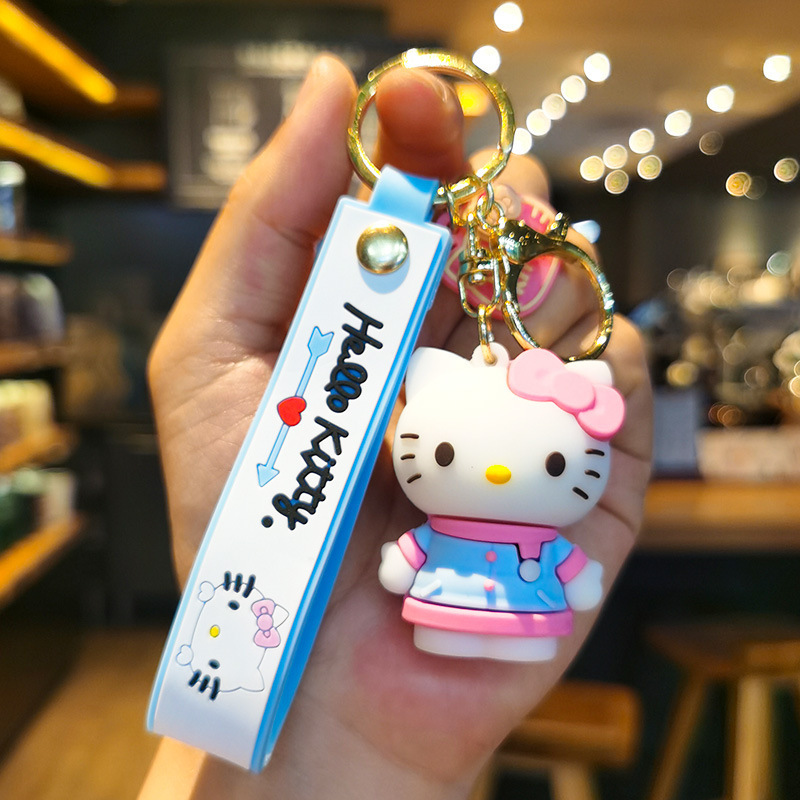El llavero de Sanrio llavero, la muñeca colgante, la máquina de muñecas, tuiteó un pequeño regalo de menos de 10 yuanes.