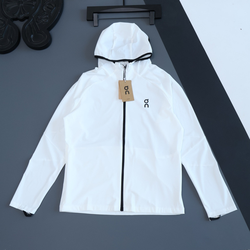 Cross-Border Foreign Trade on Outdoor Sun Protection Quick-Drying Fitted Running Sports Casual Ultra-Light Hooded Zip-Up Long-Sleeve Shirt Cross-Border Foreign Trade on Outdoor Sun Protection Quick-Drying Fitted Running Sports Casual Ultra-Light Hooded Zip-Up Long-Sleeve Shirt