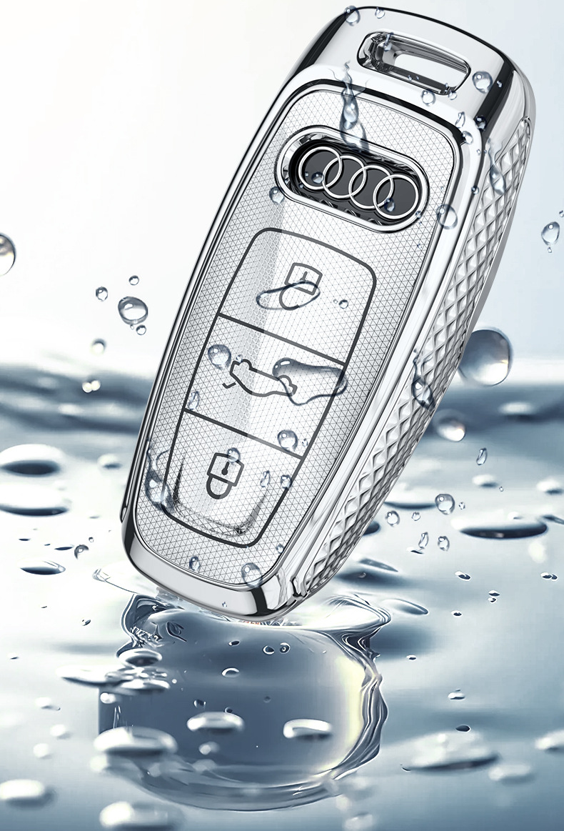 For Audi A6L Key Case A4L Car Key Shell a7 a8 q7 q8 a5 q3 a3