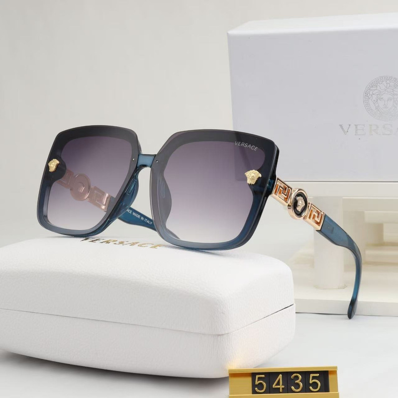 女性用ハイエンドサングラス 2025 新しいビッグブランドサングラストレンディな顔見せ小型抗 UV 偏光メガネ運転用|undefined
