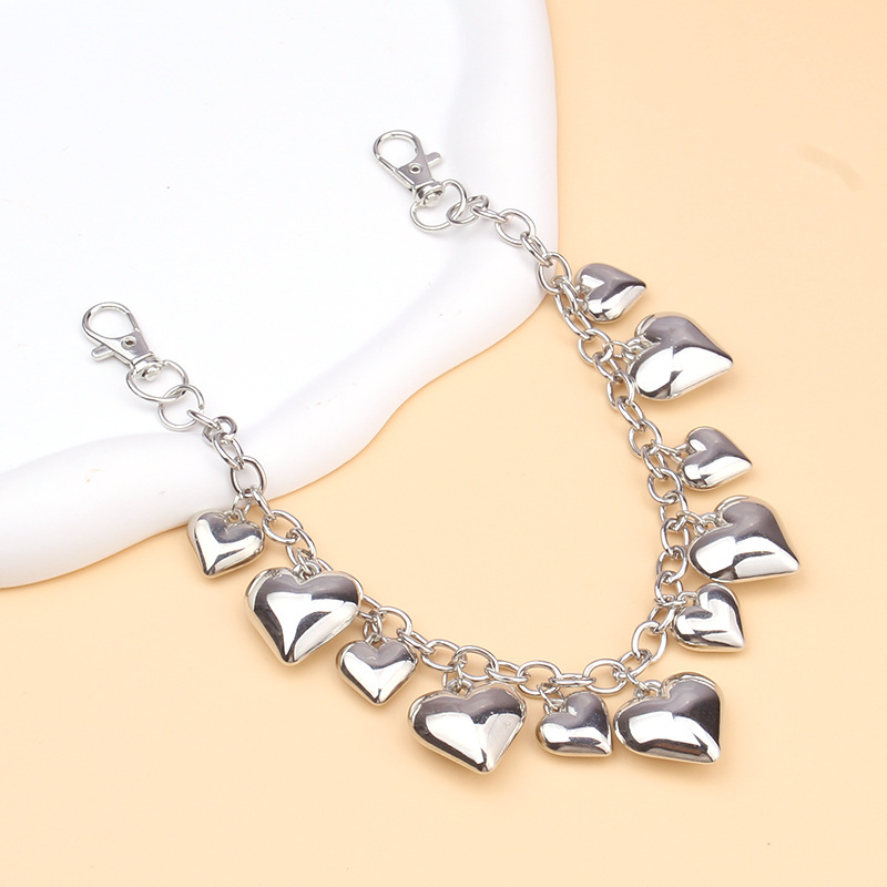 1 Piece Alloy Star Heart Shape Bag Strap display picture 16