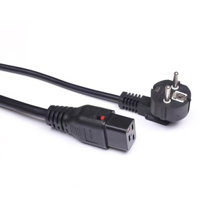 European Standard Vde Power Cord European Standard Three-Core 16A Pipe Plug Power Cord with European Style Three-Core Plug