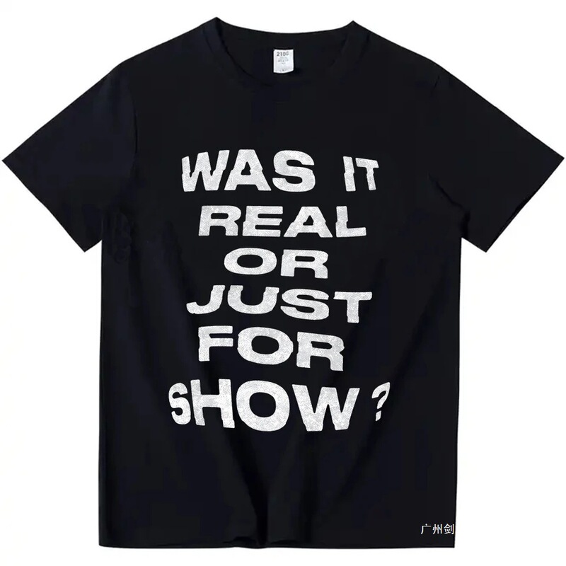 This Is a Real T-Shirt with Charlie Puth Graffiti Face Design, Loose Summer Men's T-Shirt with a Round Neck and Fashionable Graphic Print This Is a Real T-Shirt with Charlie Puth Graffiti Face Design, Loose Summer Men's T-Shirt with a Round Neck and Fashionable Graphic Print