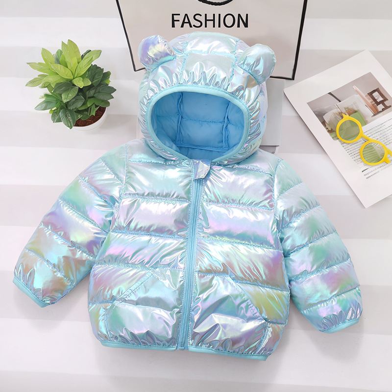 Amazon 2025 otoño e invierno nuevo estilo para niños chaqueta acolchada de algodón para niños y niñas chaqueta acolchada de algodón de dibujos animados para niños pequeños y medianos