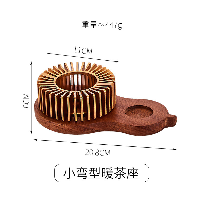 温茶炉ろうそく加熱台座が精巧で透かし彫りされた茶道が小さくて豪華で暖かい茶炉日本式ホテルレストランが業務用です。|undefined