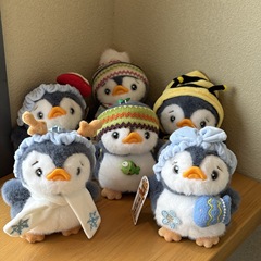 ネット有名人かわいい女装ペンギンぬいぐるみペンダントバッグペンダントキーホルダー人形コンパニオン人形ギフト