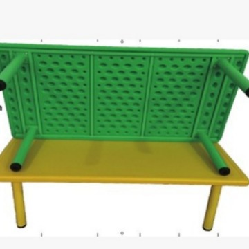Wholesale kindergarten tables and chairs Eight -person square table…