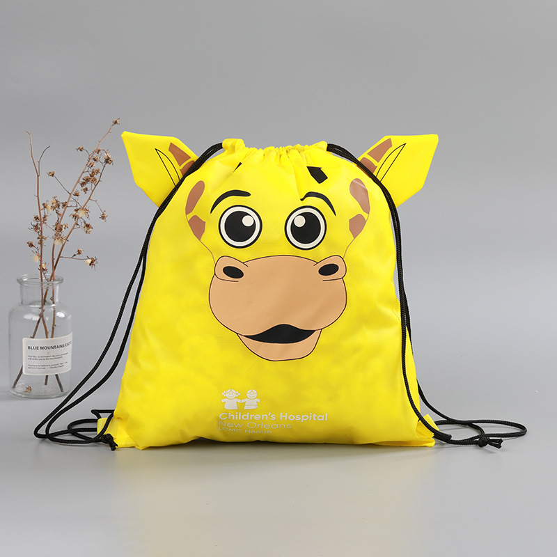 Bolsillo con cordón de poliéster, bolso de mano con cordón deportivo personalizado, mochila deportiva, bolso de almacenamiento con cordón impreso publicitario, personalizado