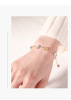 Cute crystal bracelet, brand rainbow one bead bracelet, Korean style