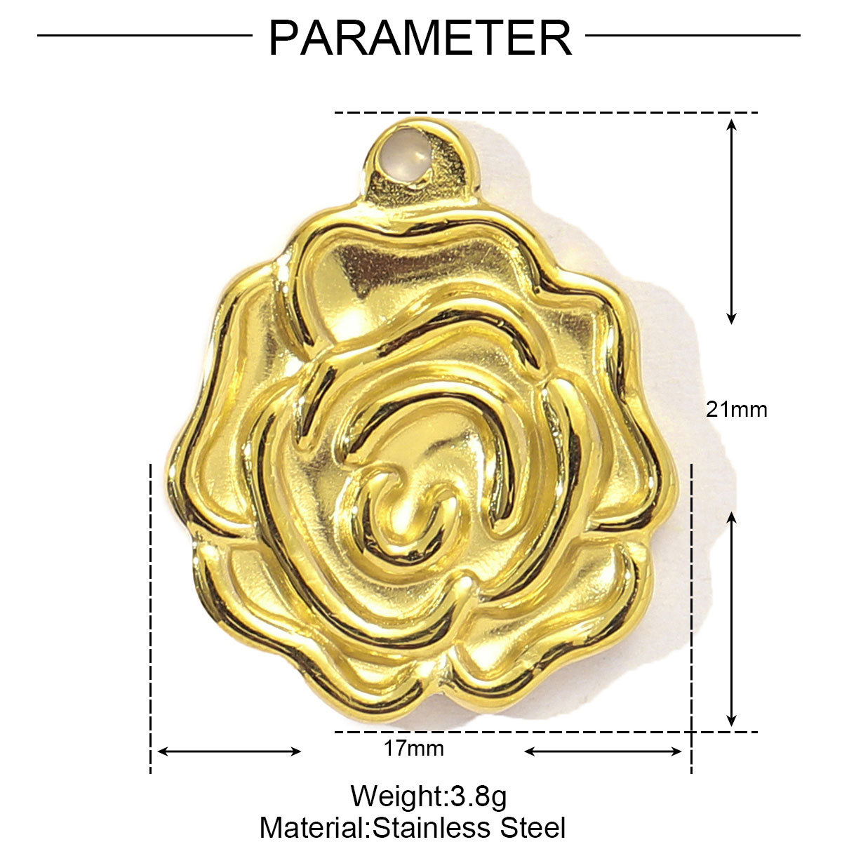 10g Weight Pendant Jewelry Making Type DIY Ornament Accessories Classification 3 PCS/Package Quantity 304 Stainless Steel Material Four Leaf Clover, Cherry, Heart Shape Pattern All Seasons Season Polished Finish Plating Design Vintage Style Style 3 PCS/Package 304 Stainless Steel Four Leaf Clover Cherry Heart Shape Polished Pendant DIY Ornament Accessories 1