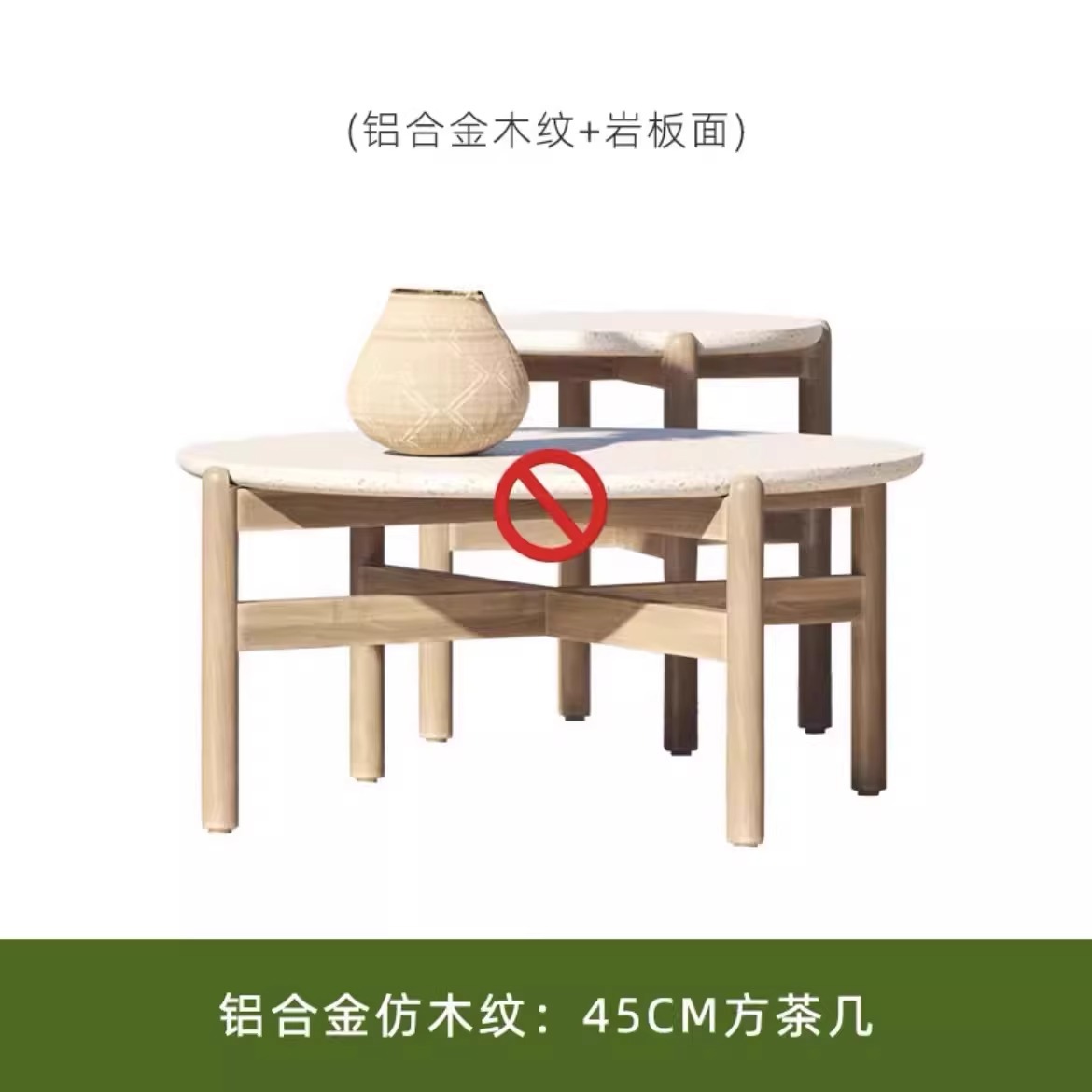 Sofá al aire libre de teca Jardín Jardín de madera anticorrosiva Diseñador Balcón al aire libre Silla de mimbre de ocio Combinación de muebles de hotel