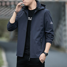 外套男士冲锋衣2025春秋季韩版潮流户外男装休闲加绒加厚夹克男款