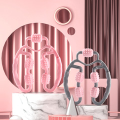 Ring-shaped five-wheel leg massager roller massage and relaxation leg massager